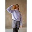 Like Flo winter sweater meisjes teens - paars - Daisy - kort - gebreid