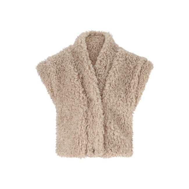 Like Flo winter sweater meisjes teens - beige - Djo - fur