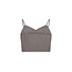 Like Flo winter crop top meisjes teens - grijs - Emille - gestreept