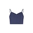 Like Flo winter crop top meisjes teens - vany blauw - Emille - gestreept