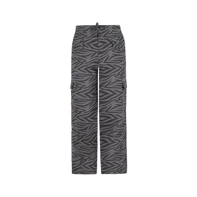 Like Flo winter twill broek meisjes teens - grijs - Fiene - zijzakken