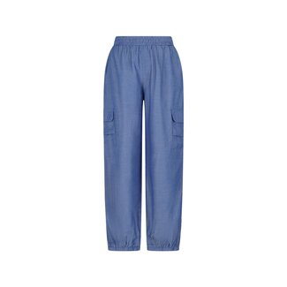 Like Flo winter parachute broek meisjes teens - blauw - Flevy - elastiek