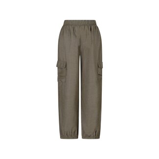 Like Flo winter parachute broek meisjes teens - groen - Flevy - elastiek