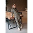 Like Flo winter parachute broek meisjes teens - groen - Flevy - elastiek