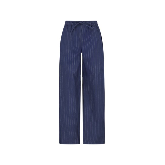 Like Flo winter wideleg broek meisjes teens - navy blauw - Filly - pinstripe