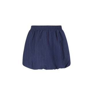Like Flo winter rok meisjes teens - navy blauw - Silver - pinstripe