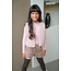 Like Flo winter gilet meisjes - roze - Diam - fur