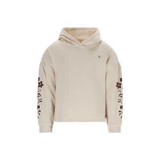 Like Flo winter sweater meisjes - beige - Dyla - capuchon