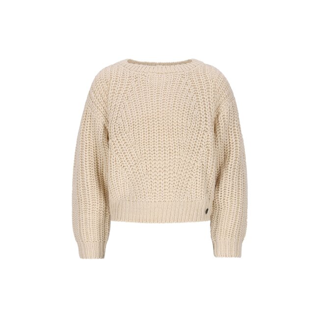 Like Flo winter sweater meisjes - beige - Djuna - gebreid