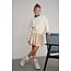 Like Flo winter sweater meisjes - beige - Djuna - gebreid