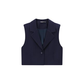 Like Flo winter gilet meisjes - navy blauw - Demi