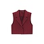 Like Flo winter gilet meisjes - rood - Demi