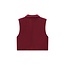 Like Flo winter gilet meisjes - rood - Demi