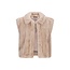 Like Flo winter bodywarmer meisjes - beige - Dorley - fur