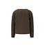 Like Flo winter jersey blouse meisjes - bruin - Eli - jacquard