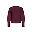 Like Flo winter top meisjes - rood - Eloise - rib - ballonmouwen