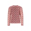 Like Flo winter mesh top meisjes - roze - Estee - AOP