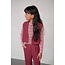 Like Flo winter mesh top meisjes - roze - Estee - AOP