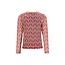 Like Flo winter mesh top meisjes - roze - Estee - AOP