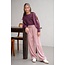 Like Flo winter corduroy wide leg broek meisjes - roze - Finn - riemlussen