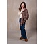 Like Flo winter wide leg jeansbroek meisjes - blauw - Fabiana