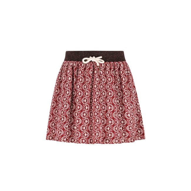Like Flo winter mesh rok meisjes - roze - Sascha - plisse