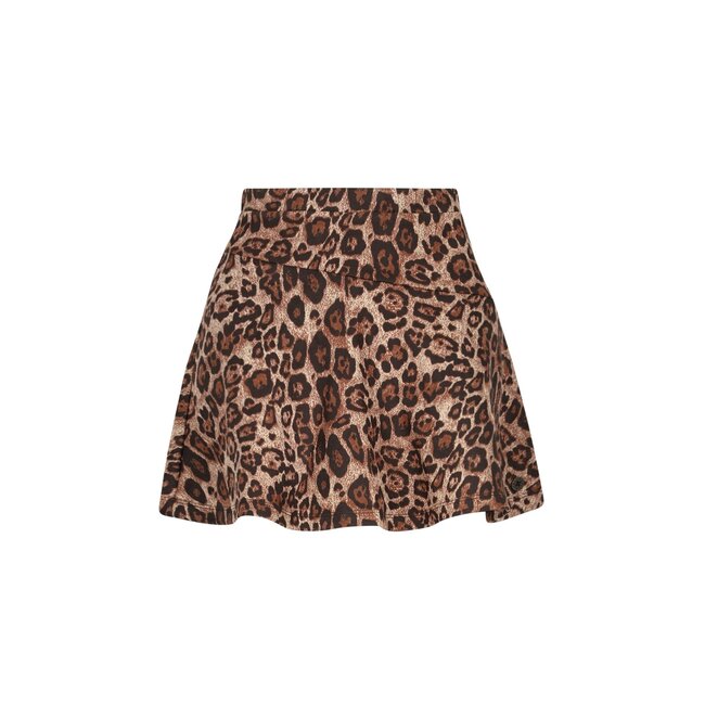 Like Flo winter rok meisjes - bruin - Stine - ruffle