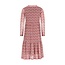 Like Flo winter mesh midi jurk meisjes - roze - Mae - AOP