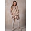 Like Flo winter jurk meisjes - beige/bruin - Meau