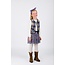 B.Nosy winter gilet meisjes - blauw - Gina - geruit