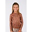 B.Nosy winter top meisjes - bruin - Toscha - print