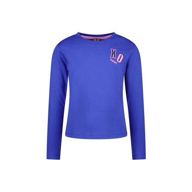 B.Nosy winter t-shirt meisjes - blauw - Tiara - longsleeve