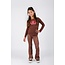 B.Nosy winter t-shirt meisjes - bruin - Tiara - longsleeve