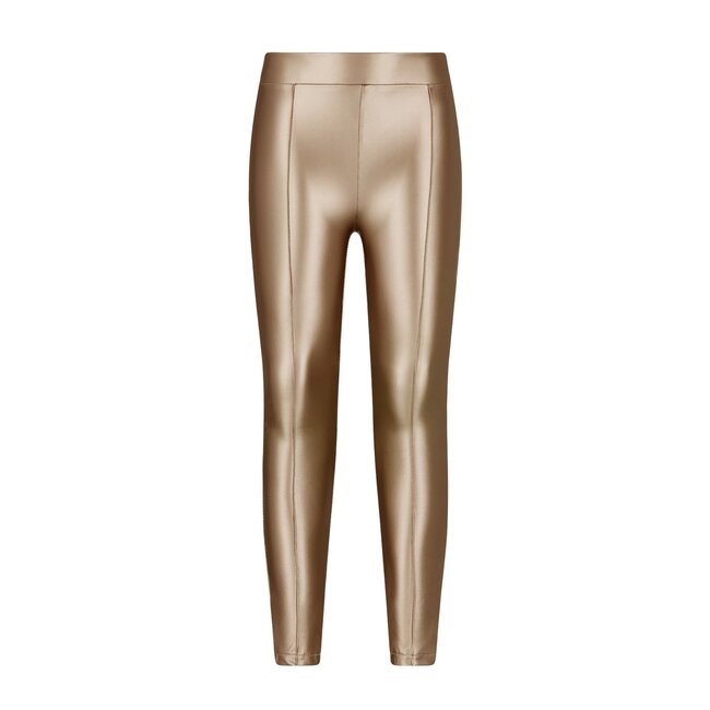 B.Nosy winter nep leren legging meisjes - goud - Luna