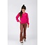 B.Nosy winter flare broek meisjes - bruin - Phoebe - luipaard
