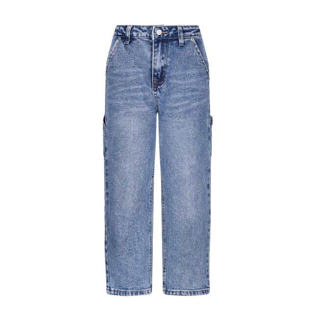 B.Nosy winter cargo jeansbroek meisjes - blauw - Patty