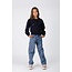 B.Nosy winter cargo jeansbroek meisjes - blauw - Patty
