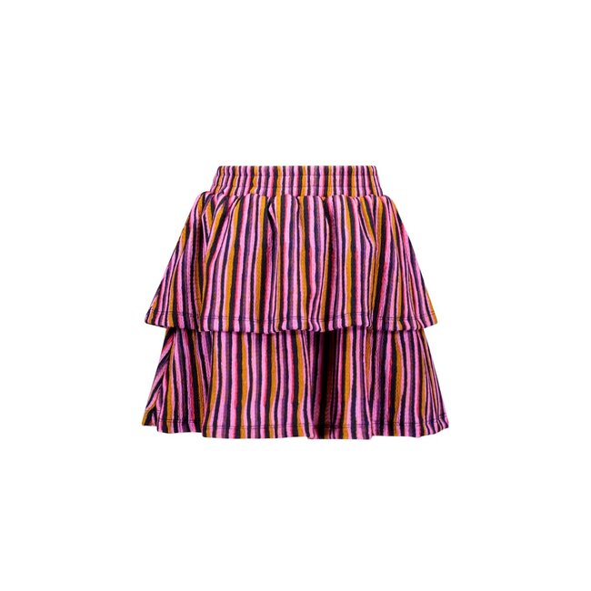 B.Nosy winter rok meisjes - multi - Ruth - 2 laagjes met print