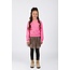 B.Nosy winter mesh rok meisjes - bruin - Rory - luipaard, laagjes met print