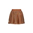 B.Nosy winter mesh rok meisjes - bruin - Rory - luipaard, laagjes met print
