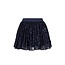 B.Nosy winter mesh rok meisjes - navy blauw - River - pailletten