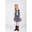 B.Nosy winter mesh rok meisjes - paars - River - pailletten
