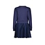 B.Nosy winter sweat jurk meisjes - navy blauw - Dasha - mesh rok