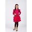 B.Nosy winter jurk meisjes - roze - Dora - laagjes mesh rok