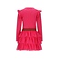B.Nosy winter jurk meisjes - roze - Dora - laagjes mesh rok