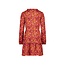 B.Nosy winter jurk meisjes - roze/bruin - Dalia - print