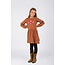 B.Nosy winter sweat jurk meisjes - bruin - Dynia