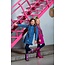 B.Nosy winter jurk meisjes - blauw - Dilan - denim