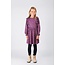 B.Nosy winter jurk meisjes - roze/paars - Dionne - print