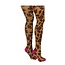 B.Nosy winter panty meisjes - bruin - Milla - luipaard